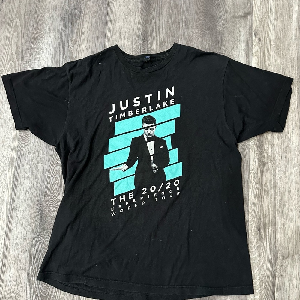 Justin Timberlake 2020 Experience World Concert Tour tee shirt size XL t-shirt